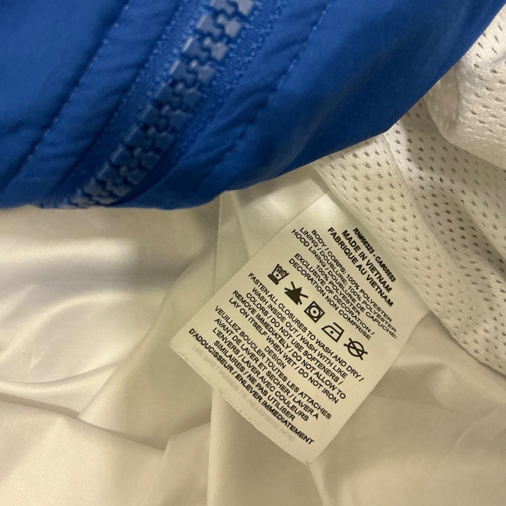 Nike Women’s Windrunner Training Jacket White Blu… - image 7